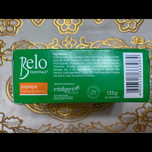 🌸SOLD🌸NEW BELO ESSENTIALS PAPAYA SOAP BAR - Picture 5 of 9